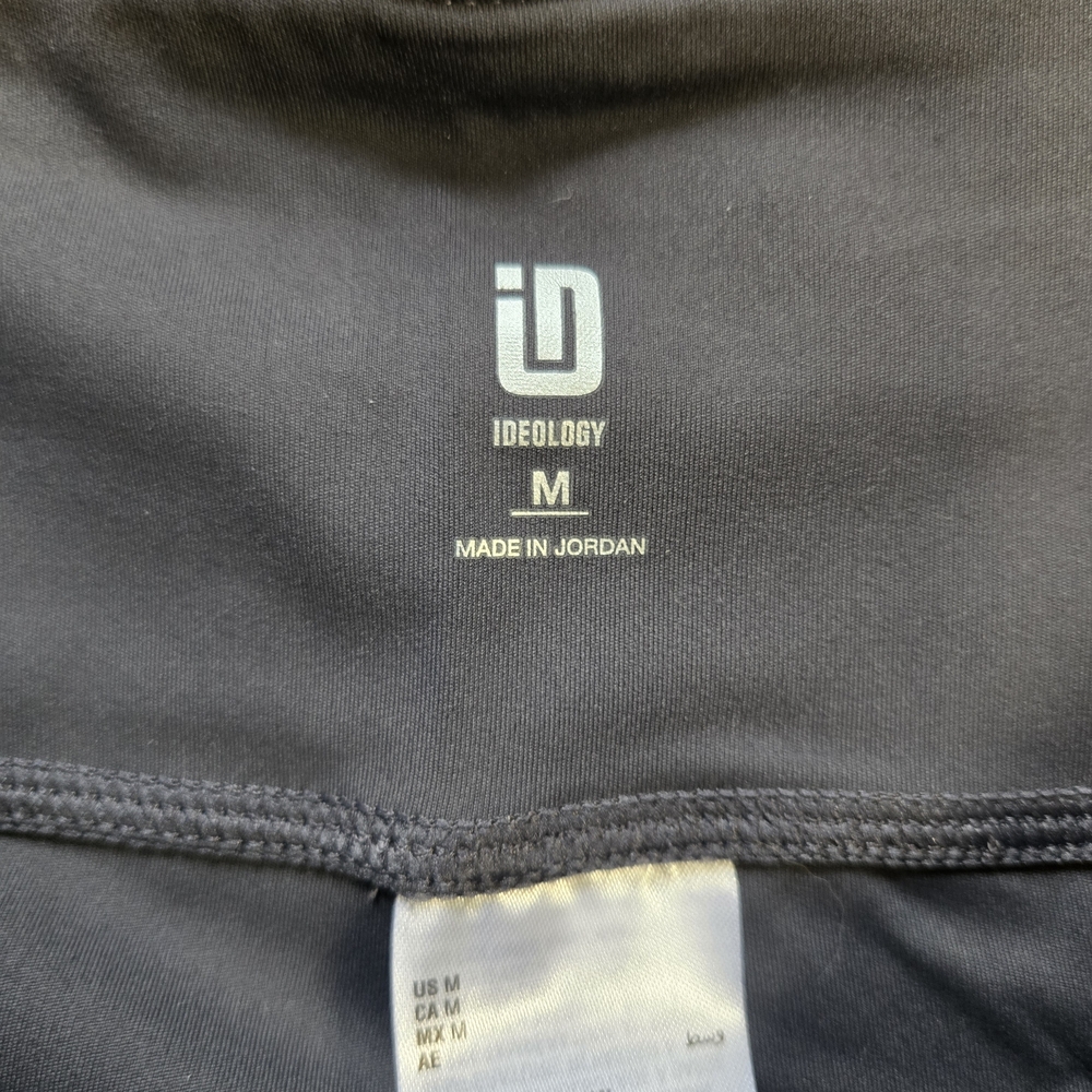 Ideology Black Athletic Leggings with Subtle Logo - Picture 5 of 5